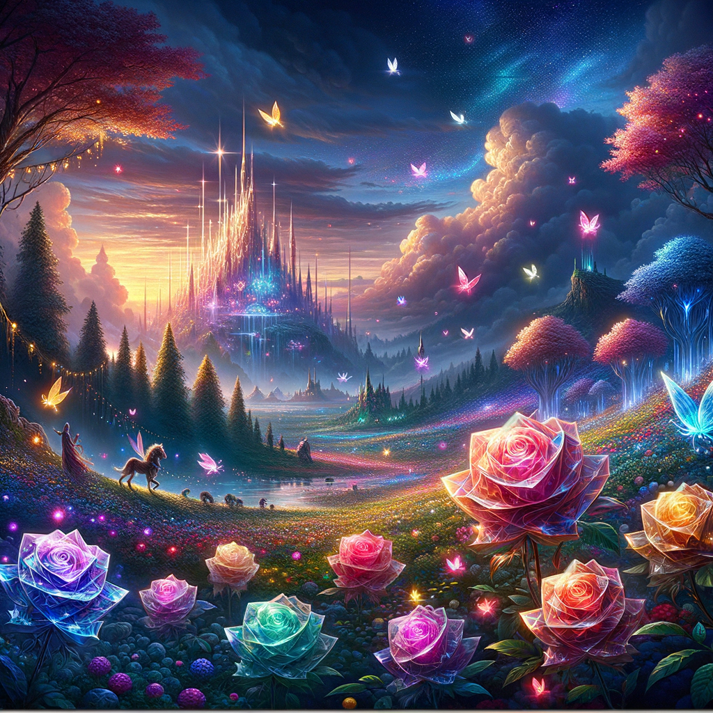 15 Crystal Roses: A Tale of Love Journey